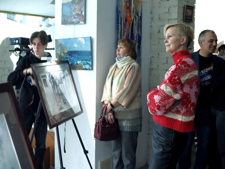 «Город света». В Рыбинске презентовали новый творческий проект, основанный на световом шоу. Фото