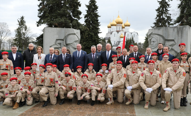 В Ярославле прошла Всероссийская патриотическая акция