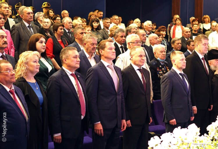 В Рыбинске прошла инаугурация Дмитрия Рудакова. Фото
