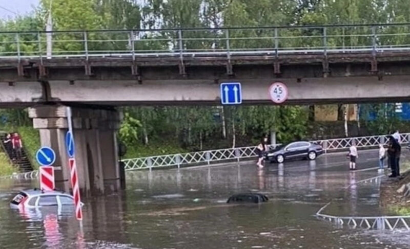 Последствия грозы и ливня в Рыбинске. Комментарий Дмитрия Рудакова