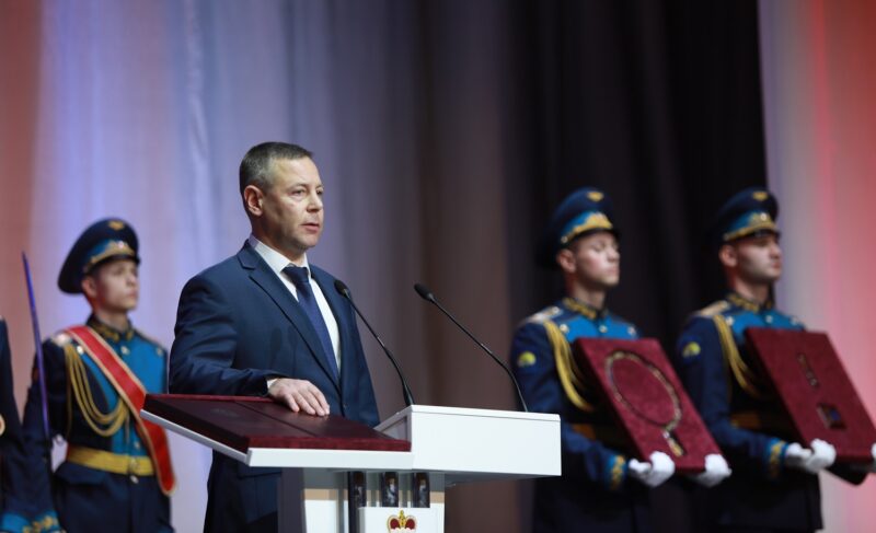 Михаил Евраев официально вступил в должность. О чём говорили на инаугурации