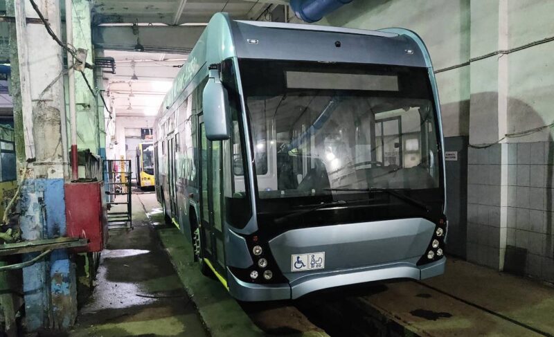 Парк «Рыбинскэлектротранса» пополнился новым электробусом