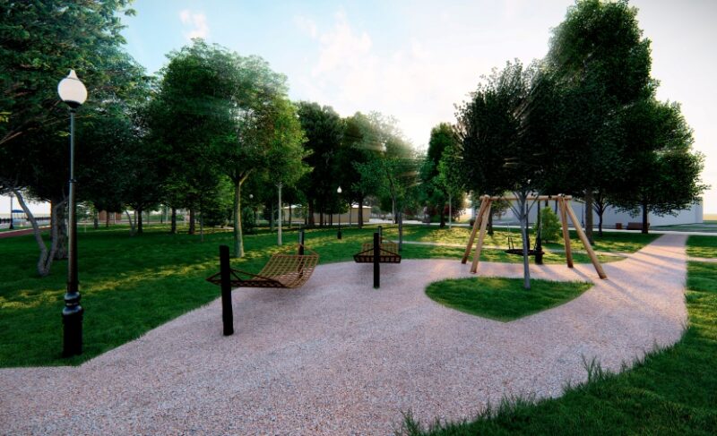 Велопарковка, качели и один туалет: в Рыбинске ищут подрядчиков для благоустройства Волжского парка