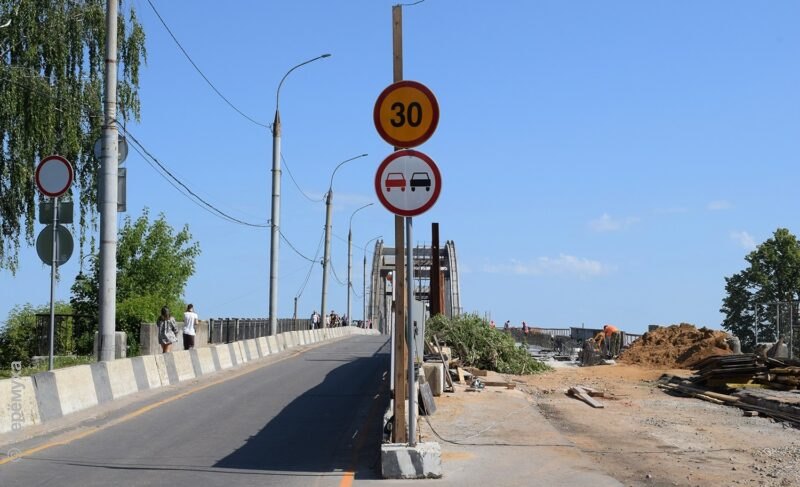 Движение по мосту через Волгу снова закроют на десять ночных смен