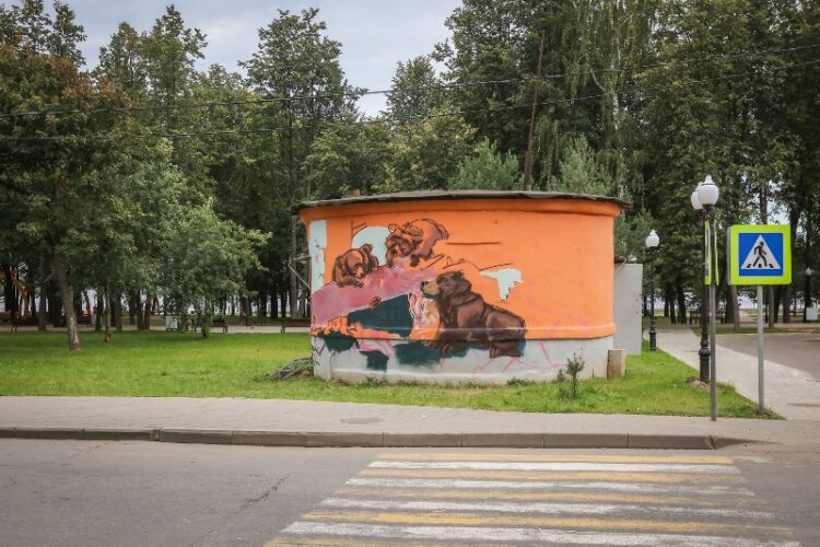 В Рыбинске четыре здания украсят сюжетами картин великих художников