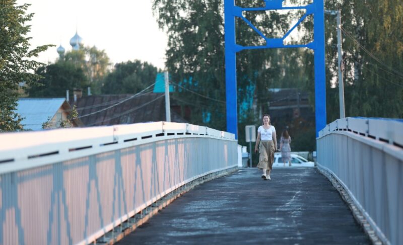 Пешеходный мост почти готов. Что ещё планируют сделать в Борисоглебском