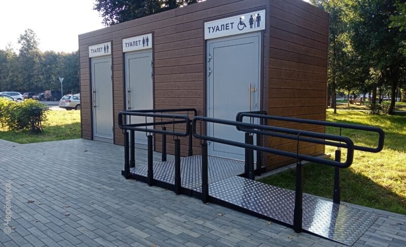 Туалеты в Волжском парке оборудуют системой автоматических платежей