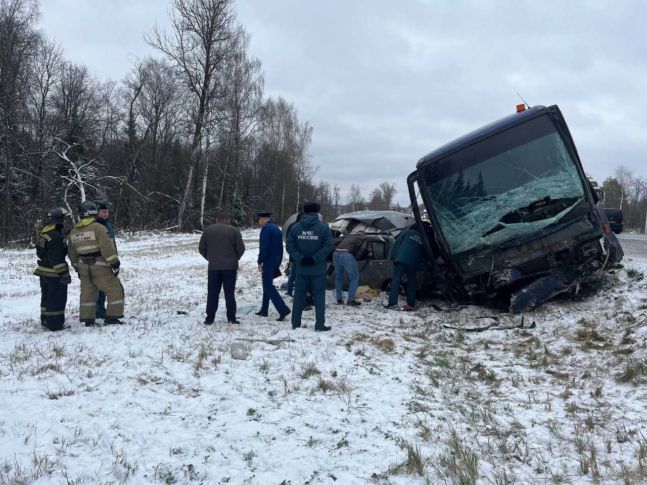 На трассе «Холмогоры» попал в ДТП автобус, перевозивший 34 ребёнка |  Черёмуха