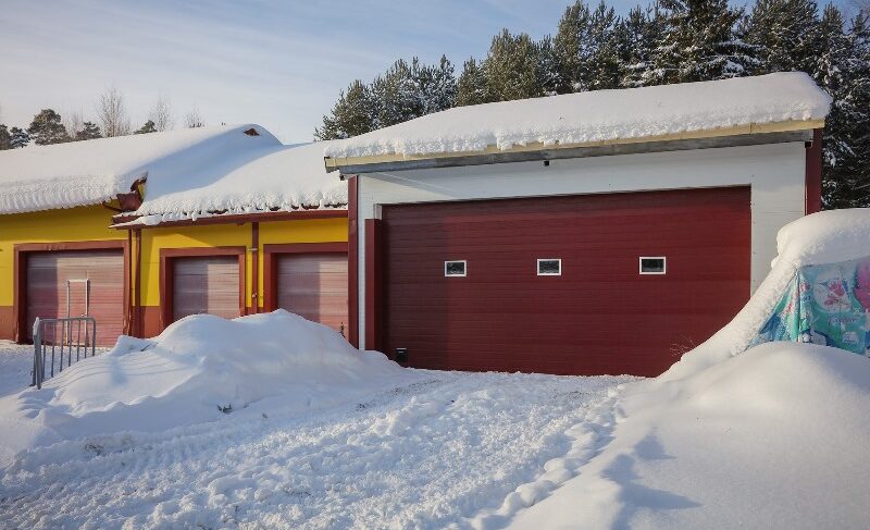 В «Дёмино» построили гараж для ратрака. Четыре миллиона рублей выделили из бюджета Рыбинска