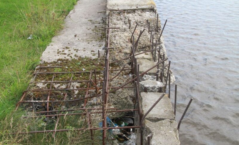 Капремонт берегоукрепления в Волжском: благоустройство в стоимость не входит