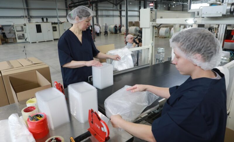 В Ростове построили предприятие по выпуску пищевой упаковки