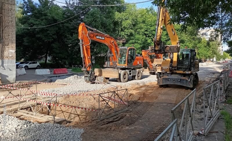 «Объект будем принимать очень серьёзно». Как идёт ремонт улицы Радищева