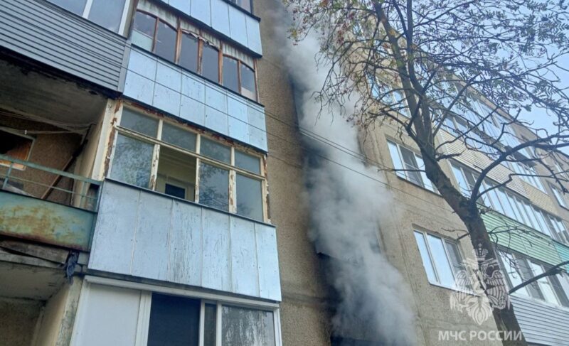 В Рыбинске горели две квартиры. Есть пострадавший