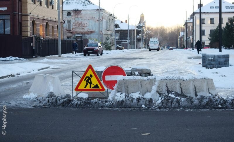 Осталась неделя: как идёт ремонт улицы Радищева. Фото