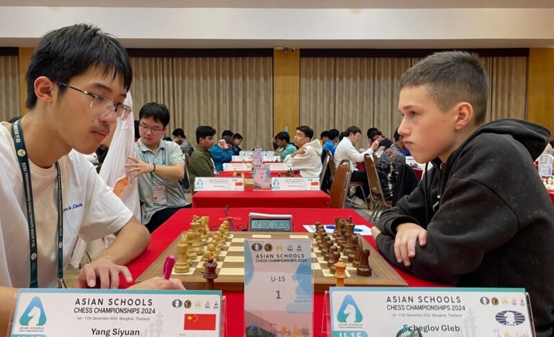 Шахматное золото: Глеб Щеглов из Рыбинска победил на первенстве мира среди школьников