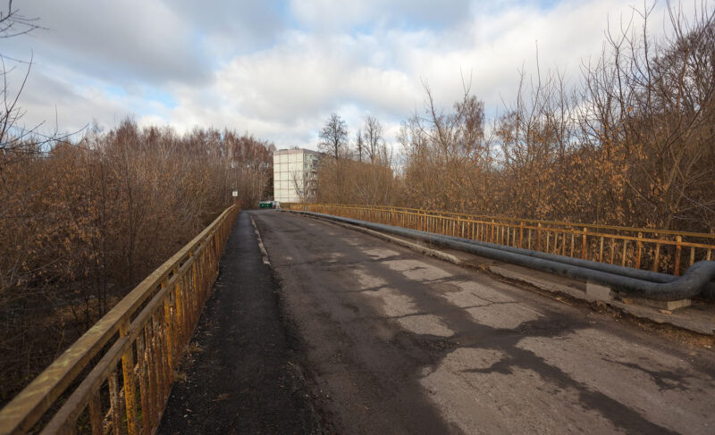 Мост на улице Максима Горького в Рыбинске стал пешеходным