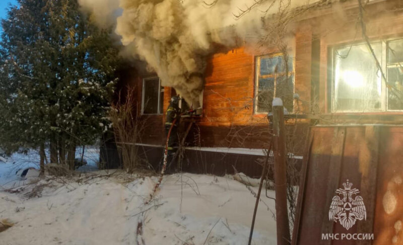 На Желябова, Стоялой и в Спассе — информация о трёх пожарах в Рыбинске и районе. Есть пострадавший, погибла собака