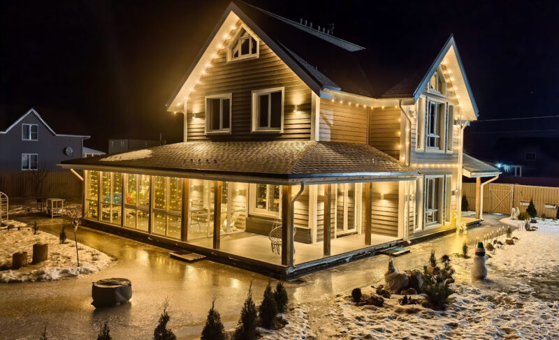 В регионе начали принимать заявки для участия в конкурсе «новогодних» фасадов