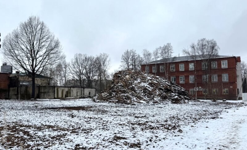 Зданий больше нет. Как теперь выглядит территория бывшей психбольницы в Рыбинске
