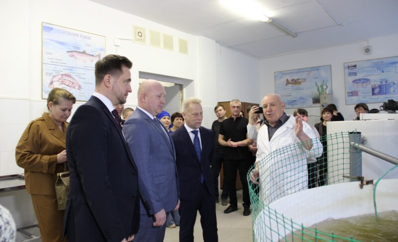 В Пошехонье открыли учебно-производственный комплекс по выращиванию рыб