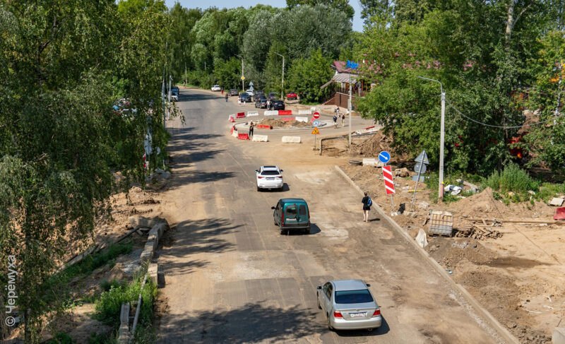 Как поедем? В районе моста через Волгу на левом берегу Рыбинска меняется схема движения