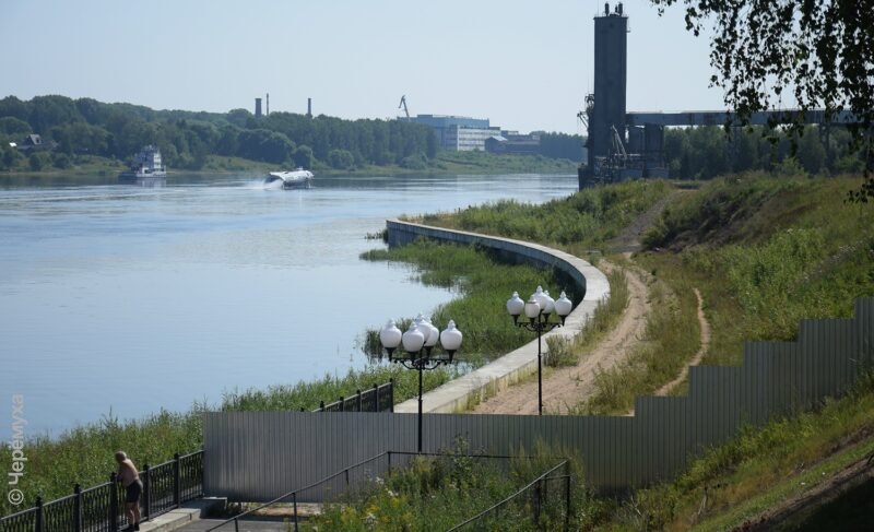 Зачем в районе Стрелки в Рыбинске поставили забор?