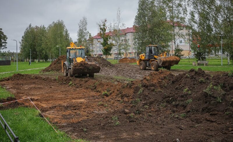 Осеннее наполнение. Что установят в Волочаевском парке Рыбинска