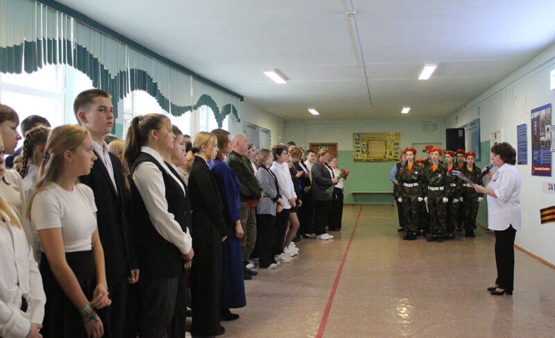 В Некоузском образовательном комплексе создали пространство для патриотики