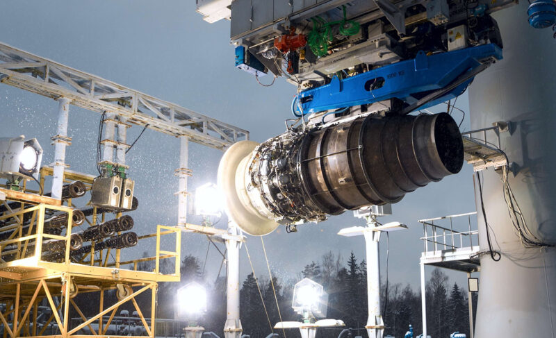 Двигатель ПД-8, разработанный на «ОДК — Сатурн», испытали на попадание птиц