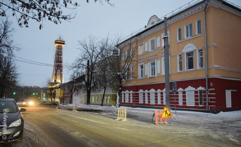 На двух участках в центре Рыбинска ограничат движение. Будут менять коммуникации