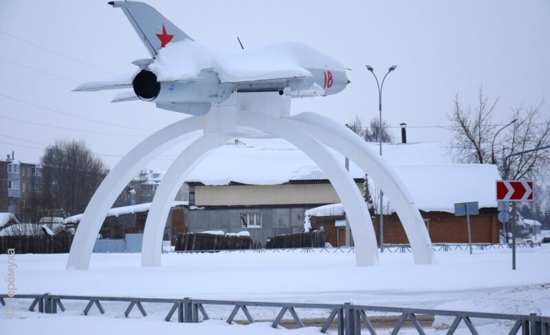 У самолёта МиГ-21 в Рыбинске появится подсветка