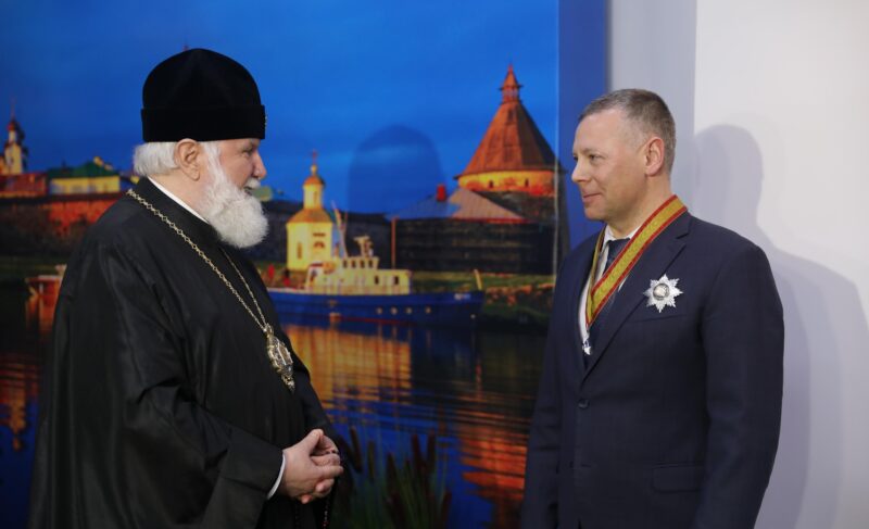 Михаилу Евраеву вручили награду Русской православной церкви