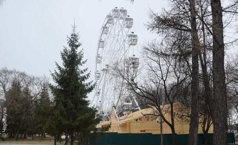 Что строят возле колеса обозрения в Волжском парке Рыбинска и каковы планы по наполнению территории