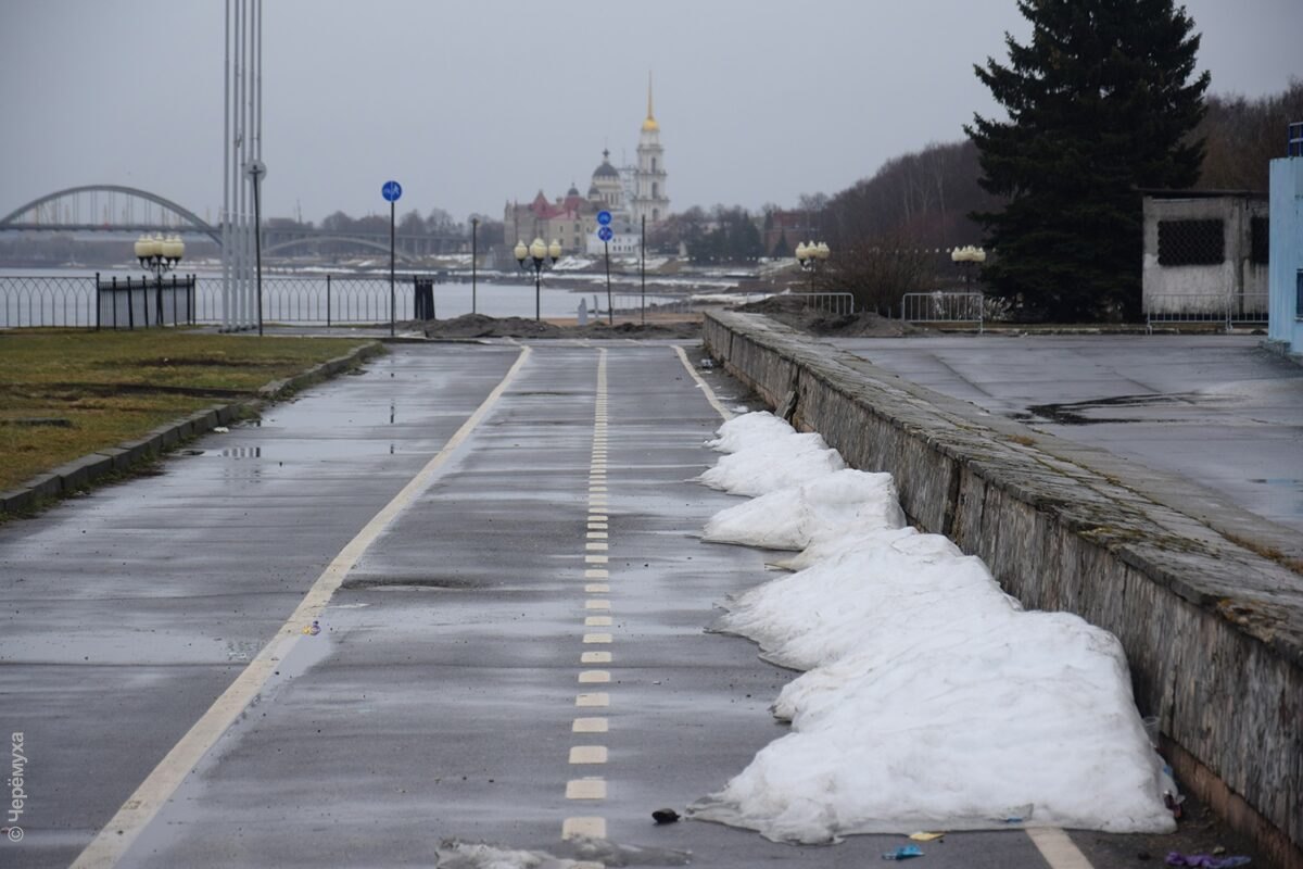 Следуя по велодорожке в Рыбинске. Фоторепортаж