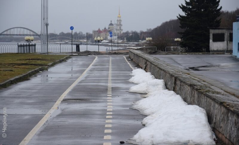 Следуя по велодорожке в Рыбинске. Фоторепортаж