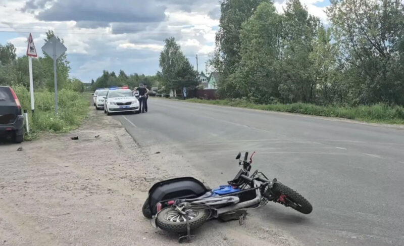 В ДТП под Рыбинском погиб водитель электровелосипеда