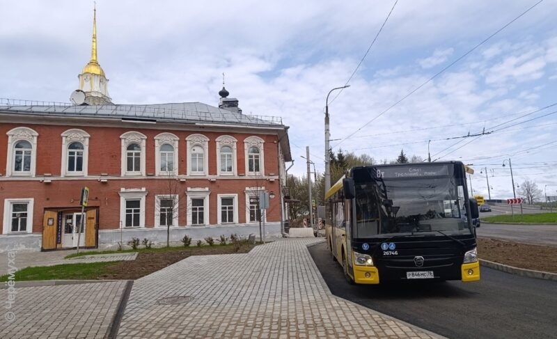 Остановка в створе Бульварной в Рыбинске стала действующей. Пассажиры ждут ещё два пункта
