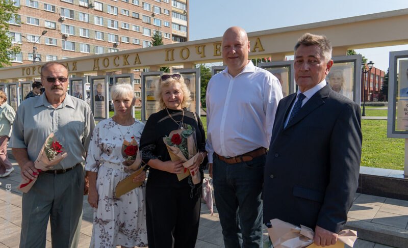 Представители большого коллектива. Портреты пяти сотрудников «ОДК — Сатурн» разместили на общегородской Доске почёта