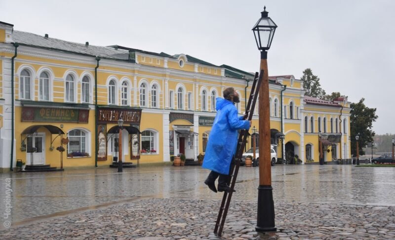 В Рыбинске появился фонарщик. Где и когда его можно встретить