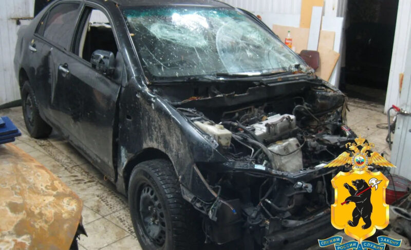 Украли два авто, чтобы сдать в металлолом. Подозреваемые — мужчины из Рыбинска