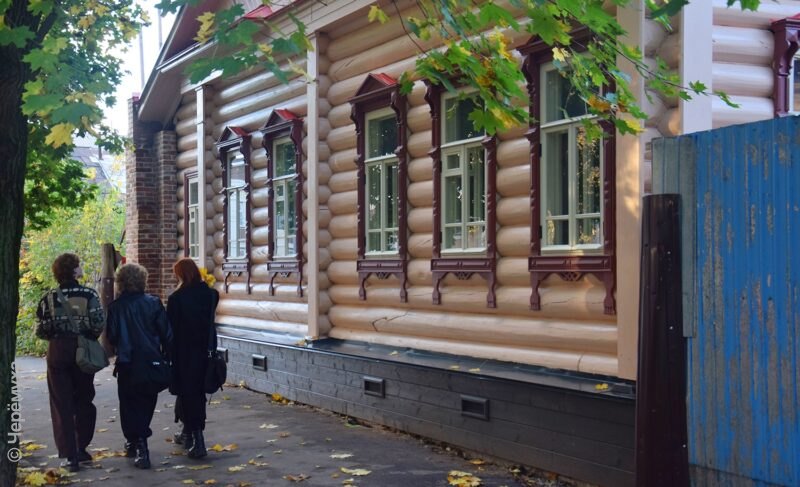 В Румянцевском квартале Рыбинска построили дом по старинным технологиям. Интервью с участницей проекта