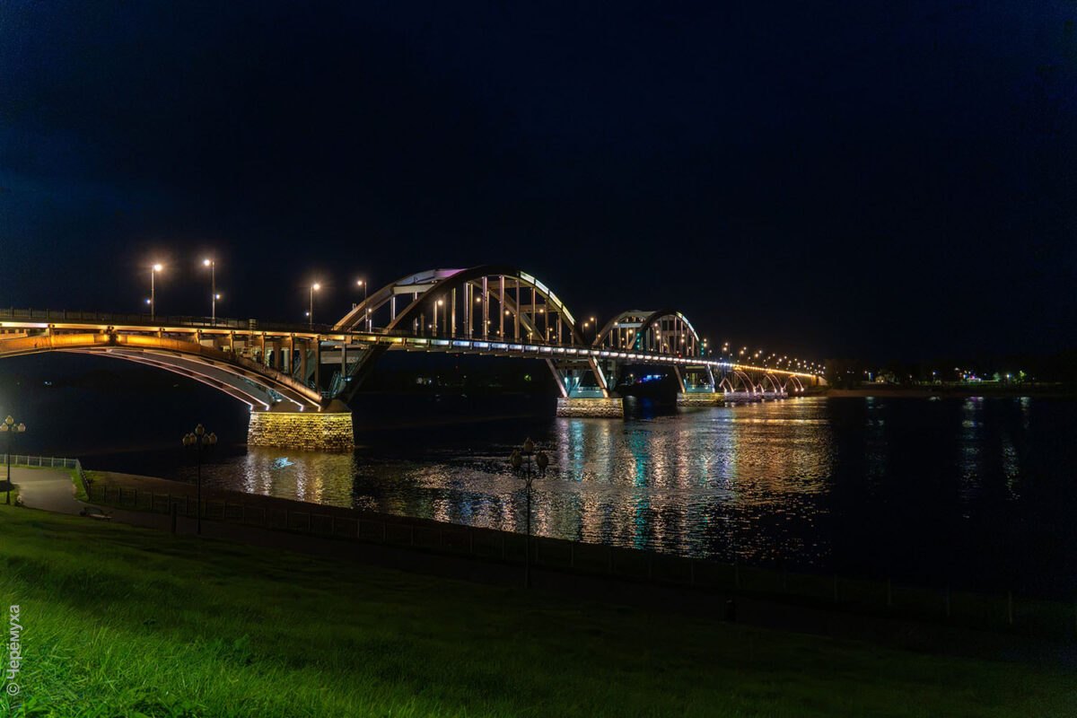 Подсветку рыбинского моста через Волгу отметили Евразийской премией «Золотой Фотон»